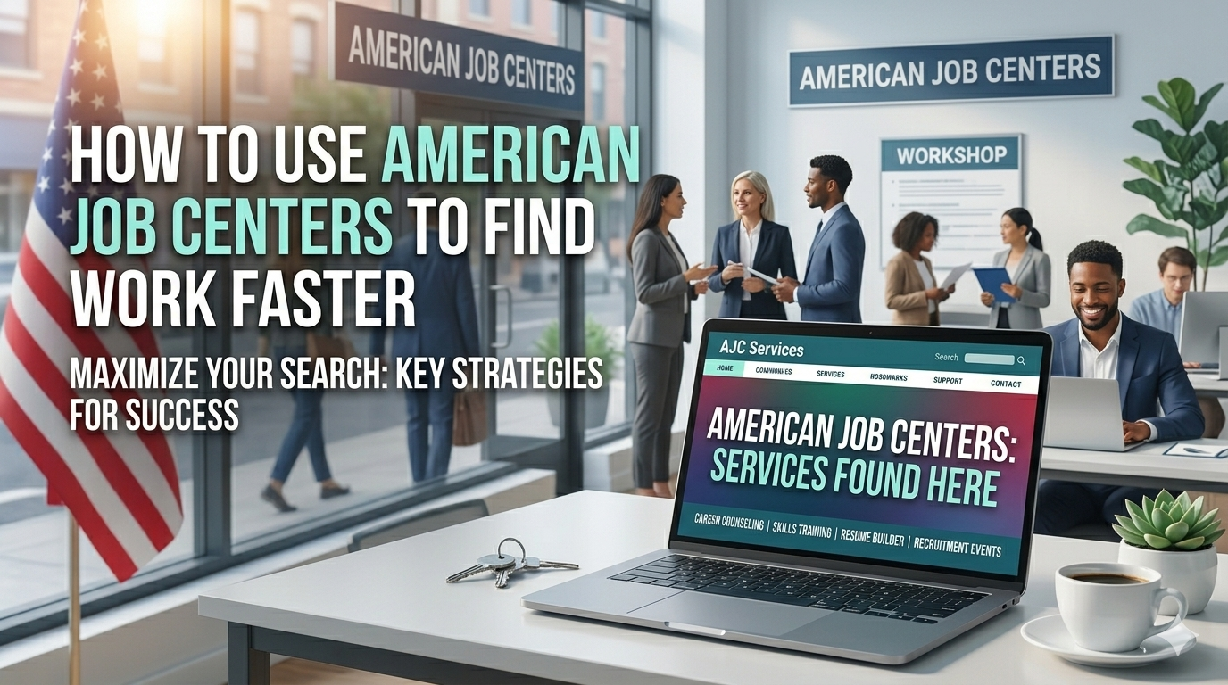 How to Use American Job Centers to Find Work Faster